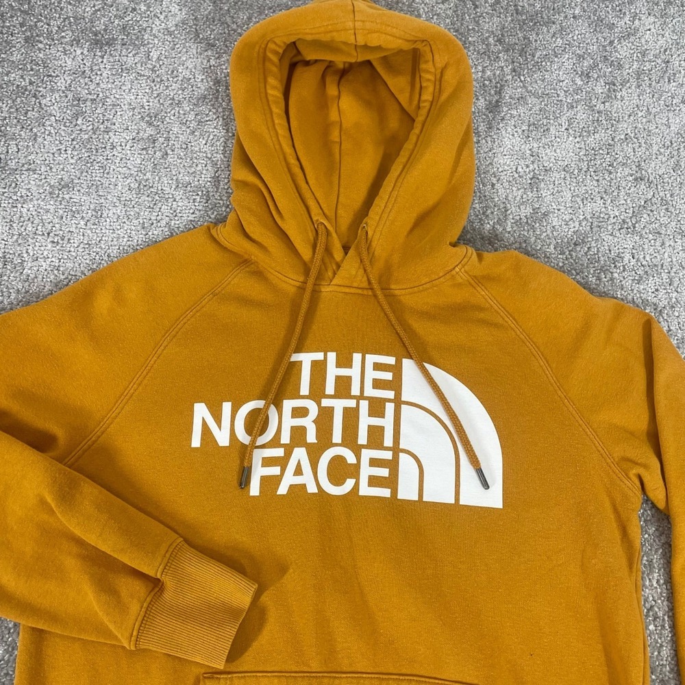 North Face Hoodie Womens Small Sweatshirt Fleece Half Dome Logo